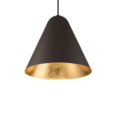 Modern Forms Taper Led Pendant In Bronze,gold Leaf