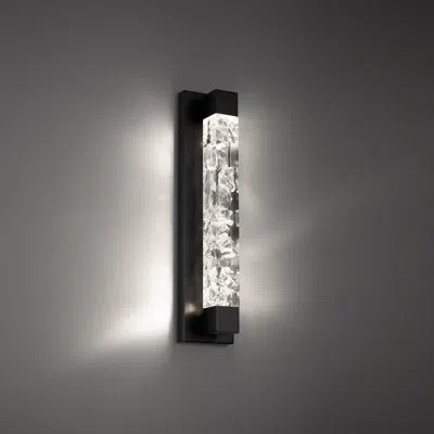 Modern Forms Terra 1 - Light Dimmable Led Bath Bar In Black