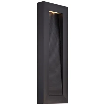 Modern Forms Urban 22" High Black Led Outdoor Wall Light