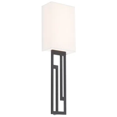 Modern Forms Vander 22"h X 6"w 1-light Wall Sconce In Black