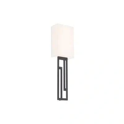 Modern Forms Vander Led Wall Sconce In Black