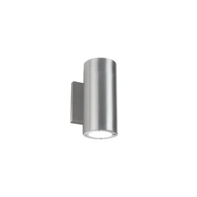 Modern Forms Vessel 2 - Bulb 7.6" H Led Outdoor Armed Sconce In Aluminum