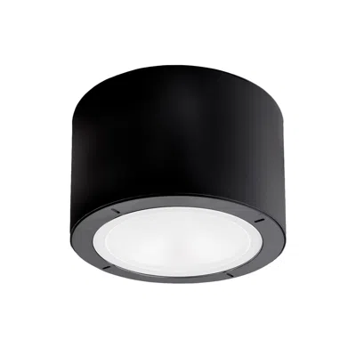 Modern Forms Vessel 3.8"h X 5.5"w 1-light Flush Mount In Black