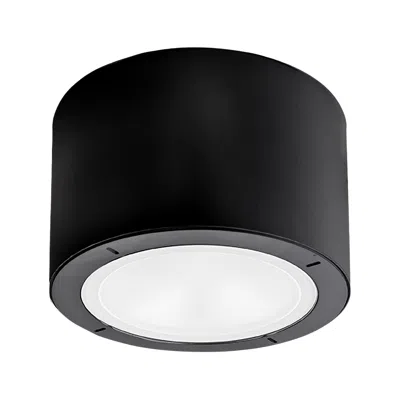 Modern Forms Vessel 5 1/2"w Black Led Outdoor Ceiling Light