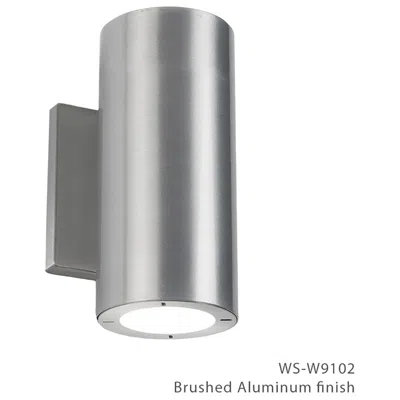 Modern Forms Vessel 7 1/2" High Brushed Aluminum Led Outdoor Wall Light