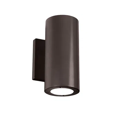 Modern Forms Vessel 7.6"h X 3.5"w 2-light Outdoor Wall Light In Bronze