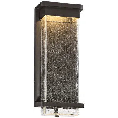 Modern Forms Vitrine 16" High Bronze Led Outdoor Wall Light