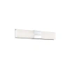 Modern Forms Vodka 1-light Led Bath Bar In Chrome