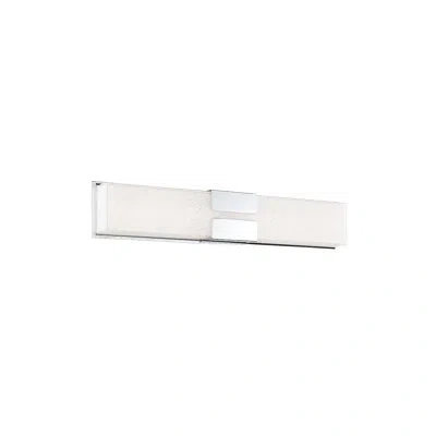 Modern Forms Vodka 1-light Led Bath Bar In Chrome