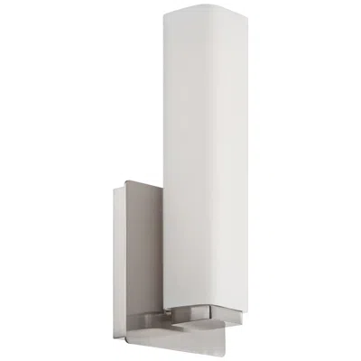 Modern Forms Vogue 11" High Brushed Nickel Led Wall Sconce