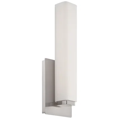 Modern Forms Vogue 15" High Brushed Nickel Led Wall Sconce