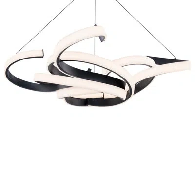 Modern Forms Woven Led Pendant In Black