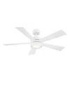 Modern Forms Wynd Smart Ceiling Fan - 52 In Matte White