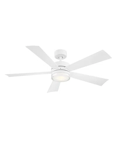Modern Forms Wynd Smart Ceiling Fan - 52 In Matte White