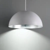Modern Forms Yolo 1 - Light Single Dome Led Pendant In Silver