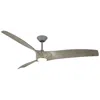 Modern Forms Zephyr 3-blade Ceiling Fan In Gray