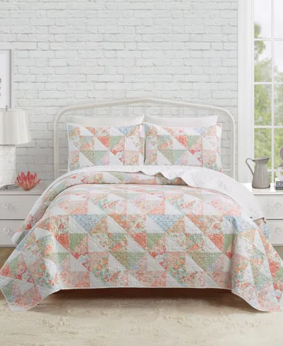 Modern Heirloom Coventry Pieced 2-piece Quilt Set, Twin/twin Xl In Multi