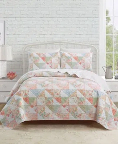 Modern Heirloom Coventry Pieced 3 Piece Quilt Sets In Multi