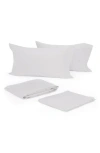Modern Living Set Of 2 Cotton Sateen Pillowcases