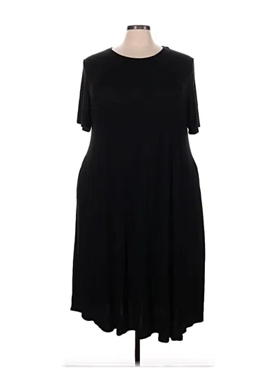 Pre-owned Modern Lux Casual Dress In Black