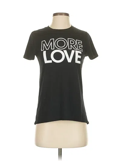 Pre-owned Modern Lux Short Sleeve T-shirt In Black