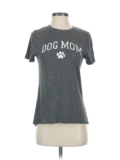 Pre-owned Modern Lux Short Sleeve T-shirt In Gray