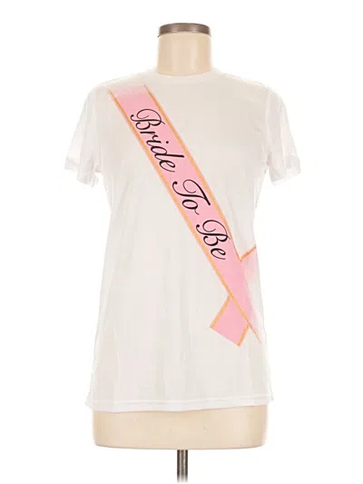 Pre-owned Modern Lux Short Sleeve T-shirt In White