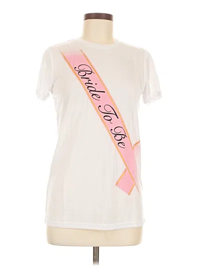 Pre-owned Modern Lux Short Sleeve T-shirt In White