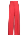 Modern Mo. De. Rn Woman Pants Red Size 10 Polyester In Red