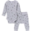 Modern Moments™ By Gerber Bodysuit & Pant Layette Set In Acorn Grey Heather