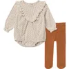 Modern Moments™ By Gerber Babies'  Bubble Romper And Tights Set In Multi