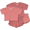 Modern Moments™ By Gerber Drop Shoulder Top And Shorts Set In Pink