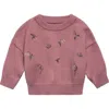 Modern Moments™ By Gerber Kids'  Embroidered Sweater In Rose