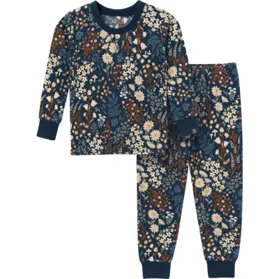 Modern Moments™ By Gerber Hacci Pajama Top & Pant Set In Navy Floral