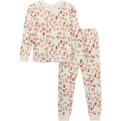 Modern Moments™ By Gerber Babies'  Hacci Sung Fit Footless Pajama Set In Multi