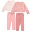 Modern Moments™ By Gerber Henley Tops And Paperbag Pants Set In Multi