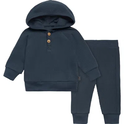 Modern Moments™ By Gerber Babies'  Hoodie & Pant Set In Navy