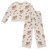 Modern Moments™ By Gerber Kids'  Jacquard Sweater Knit Top And Pant Set In Neutral