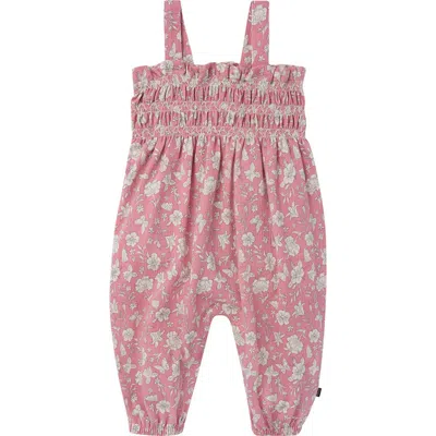 Modern Moments™ By Gerber Babies'  Long Leg Romper In Pink