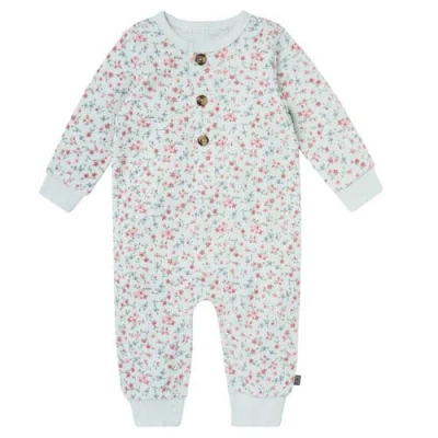 Modern Moments™ By Gerber Babies'  Long Leg Slouch Romper In Blue