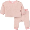 Modern Moments™ By Gerber Microfleece Drop Shoulder Top & Pant Set In Light Pink