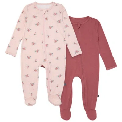 Modern Moments™ By Gerber Babies'  Pink Roses Sleep 'n Play With Mittens