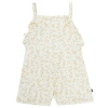 Modern Moments™ By Gerber Ruffle Short Romper In Ivory Vines