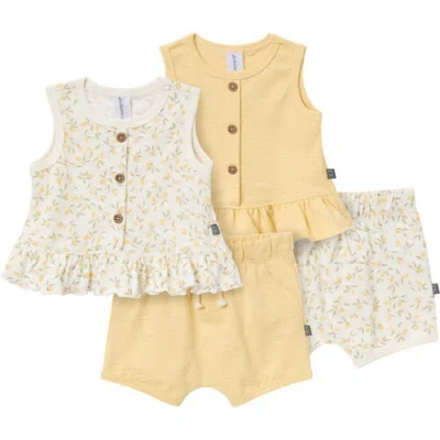 Modern Moments™ By Gerber Sleeveless Peplum Tops And Shorts Set In Multi