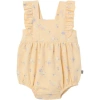 Modern Moments™ By Gerber Babies'  Sun Romper In Yellow Floral