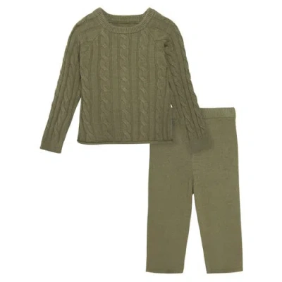 Modern Moments™ By Gerber Babies'  Sweater And Pant Set In Moss