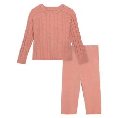 Modern Moments™ By Gerber Babies'  Sweater And Pant Set In Peach