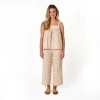 Modern Moments™ By Gerber Top And Cropped Pants Set In Beige Vine Floral