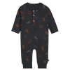 Modern Moments™ By Gerber Babies'  Waffle Knit Romper In Varsity