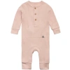 Modern Moments™ By Gerber Waffle Knit Romper With Kangaroo Pocket In Pink